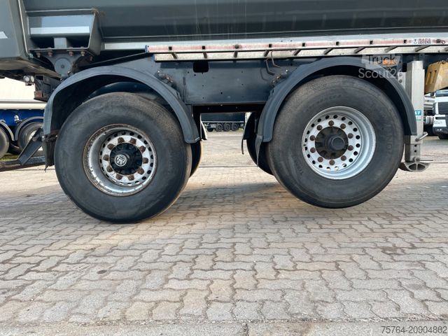 Semiremorcă basculantă MEILLER 20m³Kurz Kippauflieger / HYDRAULISCHE KLAPPE/