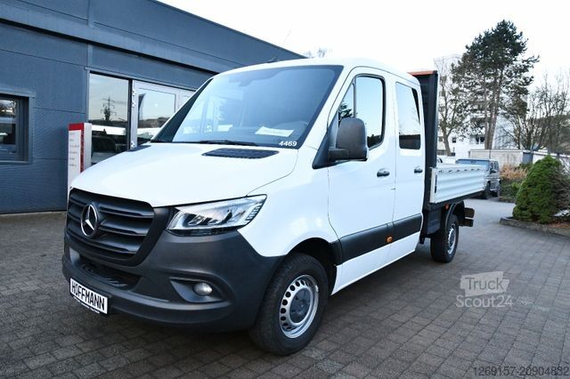 Pick-up varevogn MERCEDES-BENZ Sprinter 314 CDI Pritsche DoKa RWD Standheizung