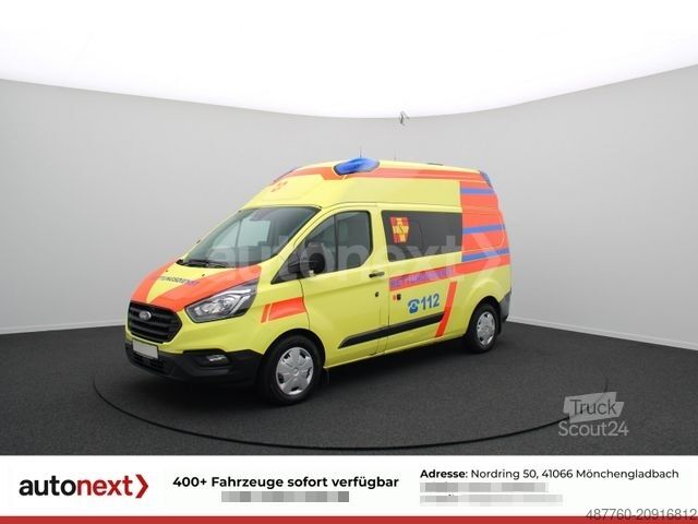 Camión de bomberos FORD Transit Custom Automatik *KTW/RTW* KAMERA (4129)