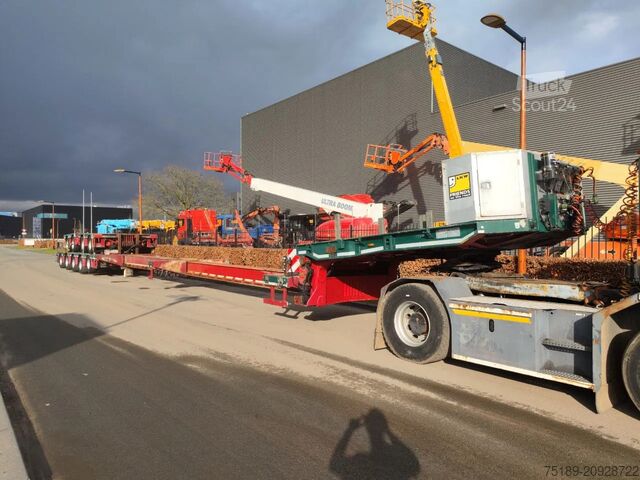 Semi-Tieflader Meusburger MTS-5+2+2 12 Meter extandable!