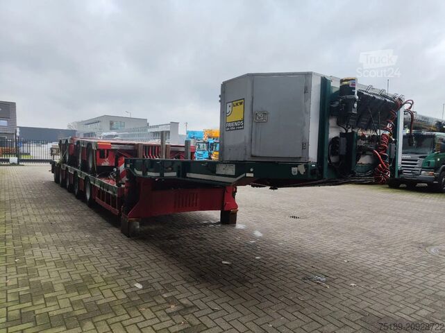 Semi-Tieflader Meusburger MTS-5+2+2 12 Meter extandable!
