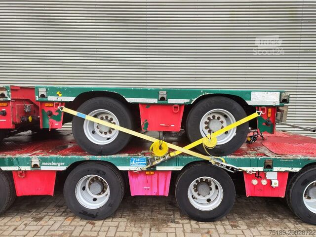 Semi-Tieflader Meusburger MTS-5+2+2 12 Meter extandable!