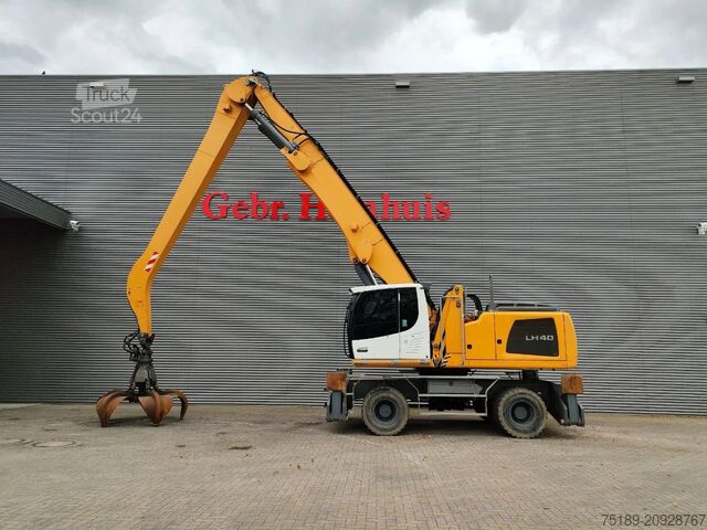 Stroj za ravnanje z materialom Liebherr LH 40M Litronic 16 Meter NL Machine!