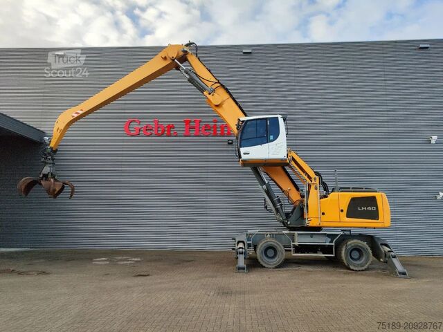 Stroj za ravnanje z materialom Liebherr LH 40M Litronic 16 Meter NL Machine!