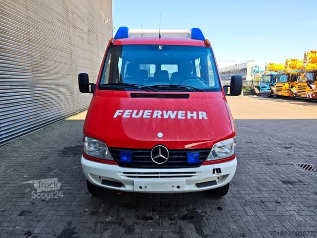 Furgão de painéis Mercedes-Benz Sprinter 316 CDI 4x4 Feuerwehr 10 Persons!
