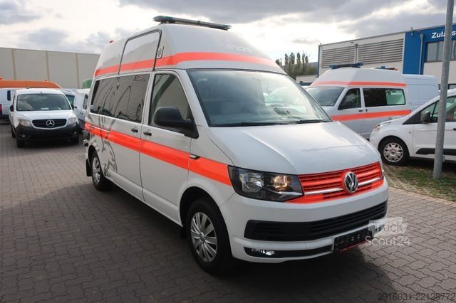 Пожарна кола VOLKSWAGEN T6 KTW Hochdach lang 1.Hand SHZ / PDC :A93