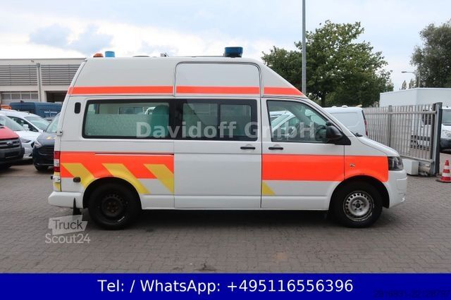 Vatrogasno vozilo VOLKSWAGEN T5 Transporter Hochdach lang/KTW/Automatik/FNA35