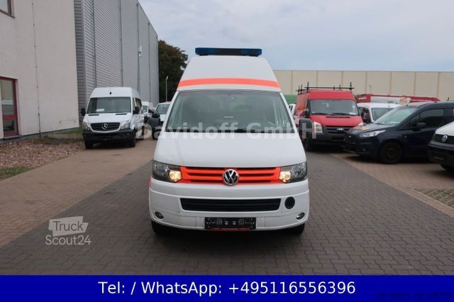 Vatrogasno vozilo VOLKSWAGEN T5 Transporter Hochdach lang/KTW/Automatik/FNA35