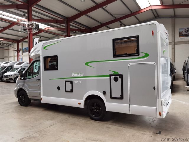 Teilintegriertes Wohnmobil FORSTER T 669 EBN COUPÈ / -2025- / 165PS / EINZELBETTEN