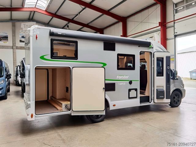 Teilintegriertes Wohnmobil FORSTER T 669 EBN COUPÈ / -2025- / 165PS / EINZELBETTEN