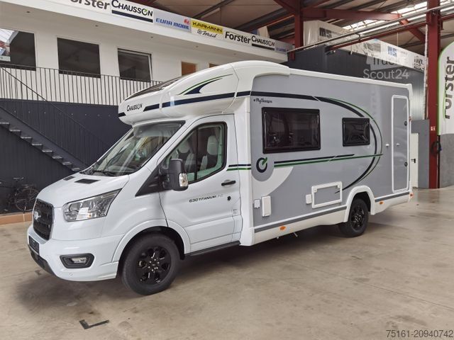 Halvintegreret autocamper CHAUSSON 630 TITANIUM / - 2026 - / EINZEL.- HUBBETTEN
