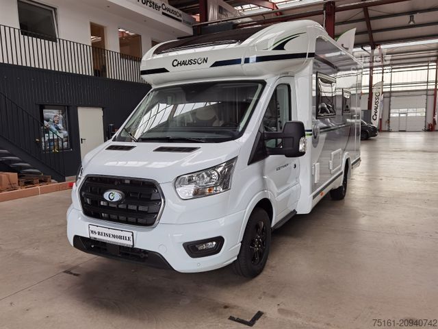 Halvintegreret autocamper CHAUSSON 630 TITANIUM / - 2026 - / EINZEL.- HUBBETTEN