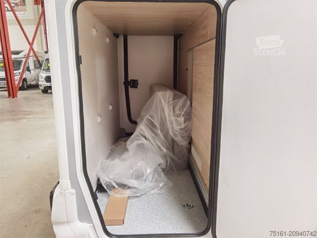 Halvintegreret autocamper CHAUSSON 630 TITANIUM / - 2026 - / EINZEL.- HUBBETTEN