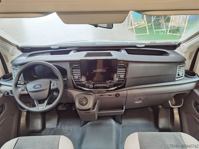 Halvintegreret autocamper CHAUSSON 630 TITANIUM / - 2026 - / EINZEL.- HUBBETTEN