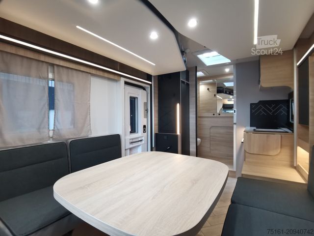 Halvintegreret autocamper CHAUSSON 630 TITANIUM / - 2026 - / EINZEL.- HUBBETTEN