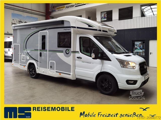 Halvintegreret autocamper CHAUSSON 630 TITANIUM / - 2026 - / EINZEL.- HUBBETTEN