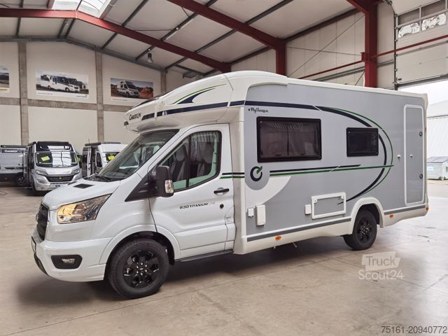 Halvintegreret autocamper CHAUSSON 630 TITANIUM / - 2026 - / EINZEL.- HUBBETTEN