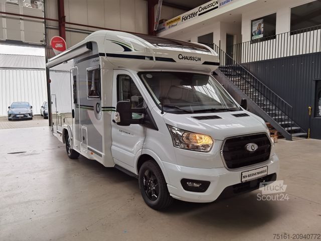 Halvintegreret autocamper CHAUSSON 630 TITANIUM / - 2026 - / EINZEL.- HUBBETTEN