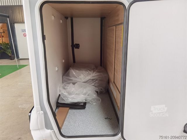 Halvintegreret autocamper CHAUSSON 630 TITANIUM / - 2026 - / EINZEL.- HUBBETTEN