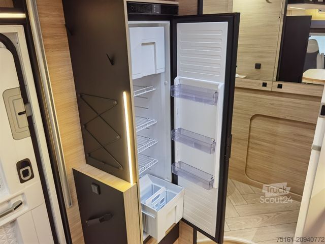 Halvintegreret autocamper CHAUSSON 630 TITANIUM / - 2026 - / EINZEL.- HUBBETTEN