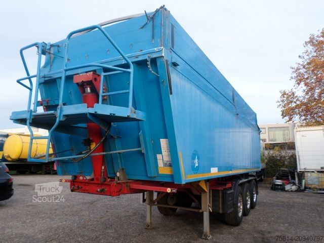 Pašizgāzēja puspiekabe KEMPF SKM 35/3*Kipperauflieger 48 cm³* Alu*Liftachse*