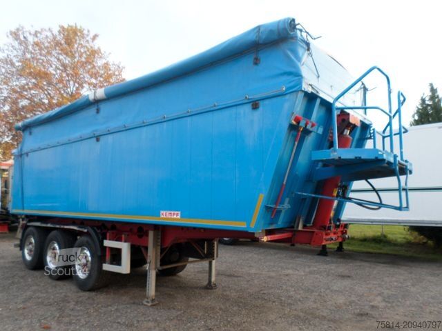 Pašizgāzēja puspiekabe KEMPF SKM 35/3*Kipperauflieger 48 cm³* Alu*Liftachse*