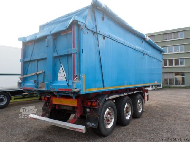 Pašizgāzēja puspiekabe KEMPF SKM 35/3*Kipperauflieger 48 cm³* Alu*Liftachse*