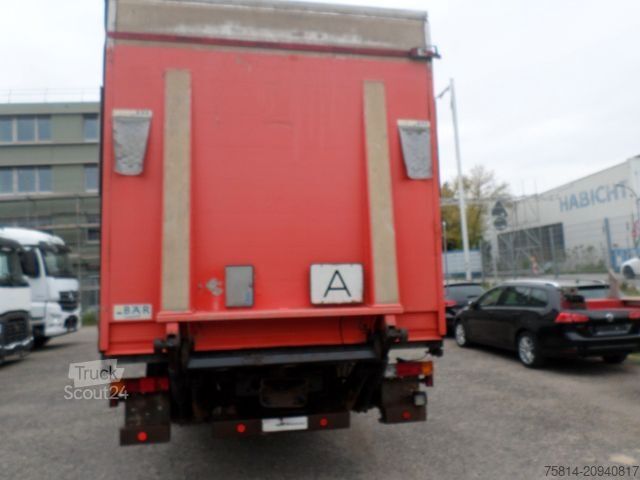 Camión plataforma con toldo MERCEDES-BENZ Axor  1833 L *Pritsche+Plane*LBW*Euro 5*
