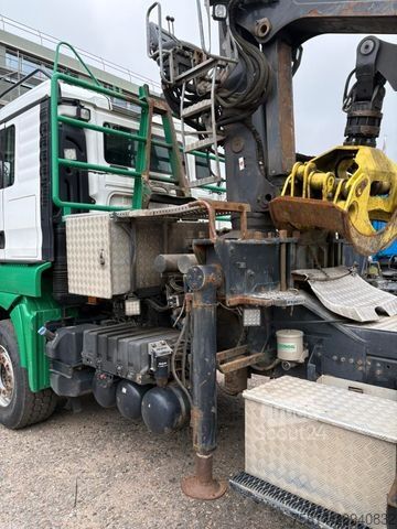 Γερανός τοποθετημένος σε φορτηγό MAN TGS 33.480 LX*6X4* Langholz*KESLA 2124L*Greifer*