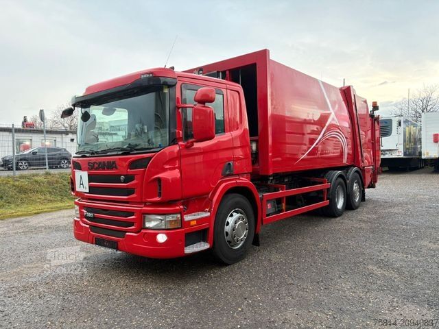 Smetiarsko vozilo SCANIA P320 6X2*FAUN POWER PRES *