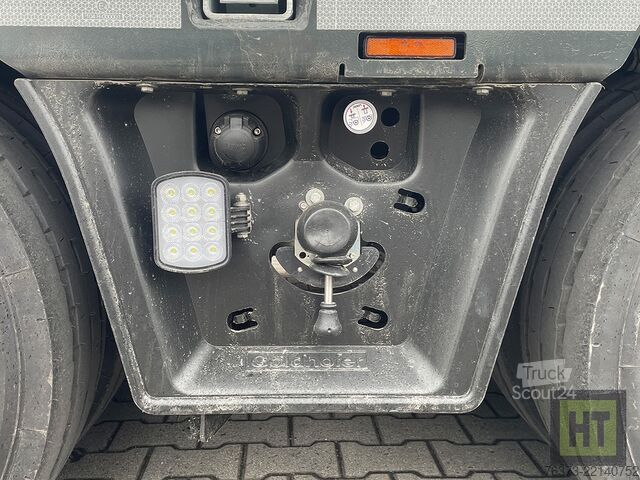 Semirimorchio ribassato Goldhofer 3-(1+2)-A-Tele-Semi-Radmulden-Rampen-zg