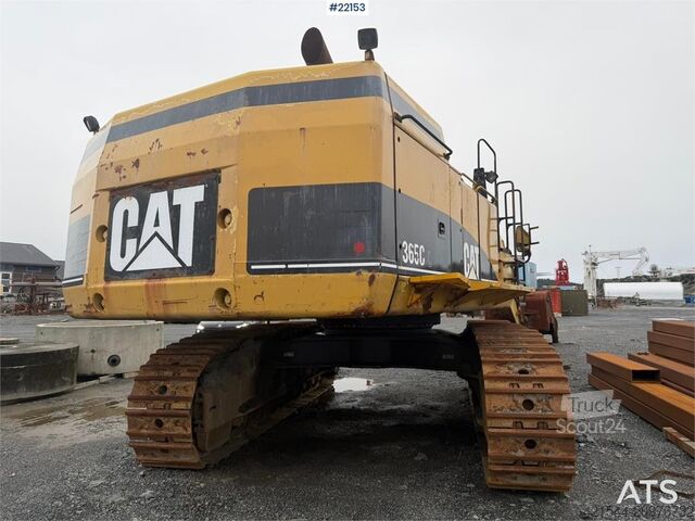 Lánctalpas kotrógép CAT 365C excavator with tooth bucket