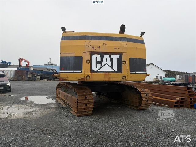 Lánctalpas kotrógép CAT 365C excavator with tooth bucket