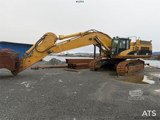 Lánctalpas kotrógép CAT 365C excavator with tooth bucket