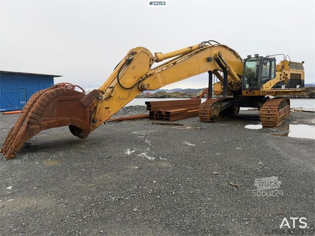 Lánctalpas kotrógép CAT 365C excavator with tooth bucket