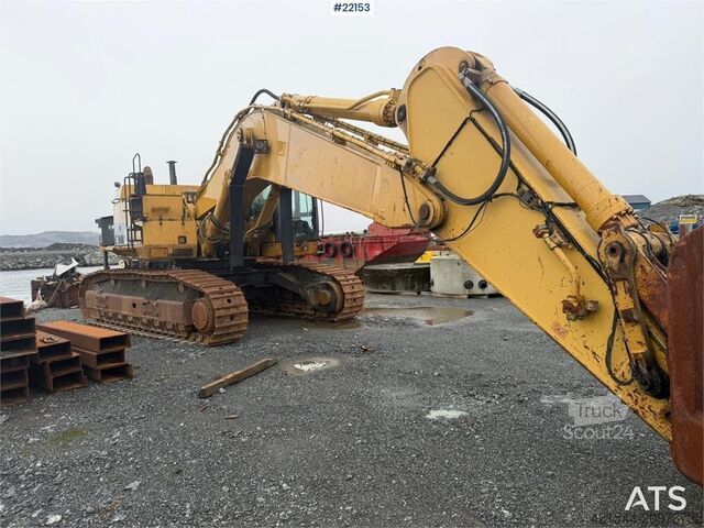 حفارة زاحفة Caterpillar 365C excavator with tooth bucket
