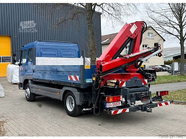 Autokran Mercedes-Benz ATEGO 818 - Pritsche - Kran - 137 TKm