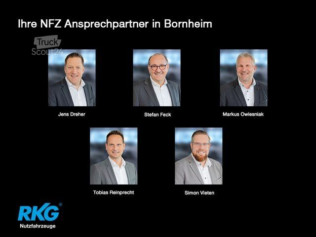 Tipvogn varebil FUSO CANTER 7C18 MEILLER 3-Seiten 3,8 t Nutzlast LED