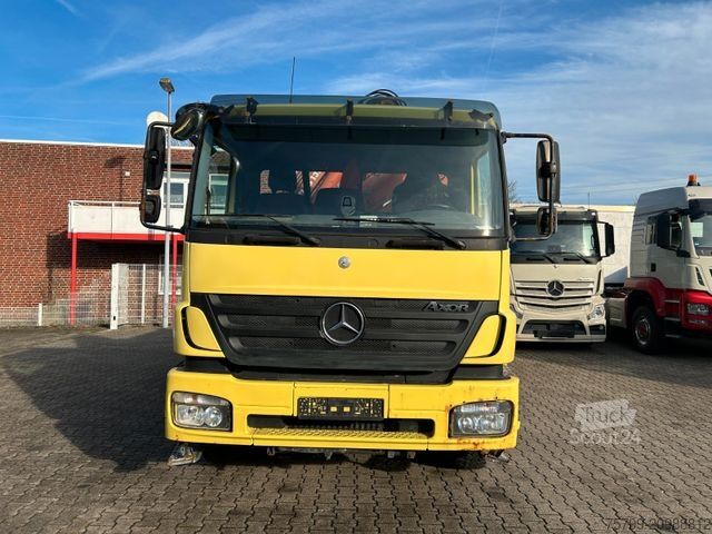 Kiepwagen MERCEDES-BENZ 1833 Axor 3Skipper + ATLAS Kran + Seilwinde 4x2