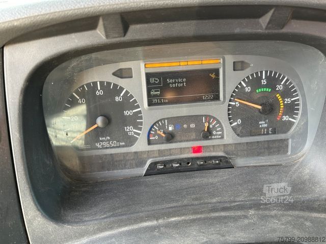 Kiepwagen MERCEDES-BENZ 1833 Axor 3Skipper + ATLAS Kran + Seilwinde 4x2