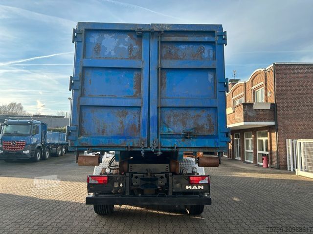 Autolaadkraan MAN 26.480 TGX Wechselsystem Abroller+Kran+Container