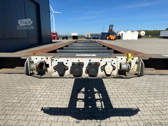Transport av containere Schmitz Cargobull 45FT HC / Leergewicht: 4.240kg / BPW + Trommel ...
