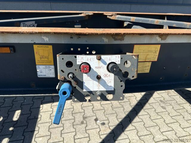 Transport av containere Schmitz Cargobull 45FT HC / Leergewicht: 4.240kg / BPW + Trommel ...