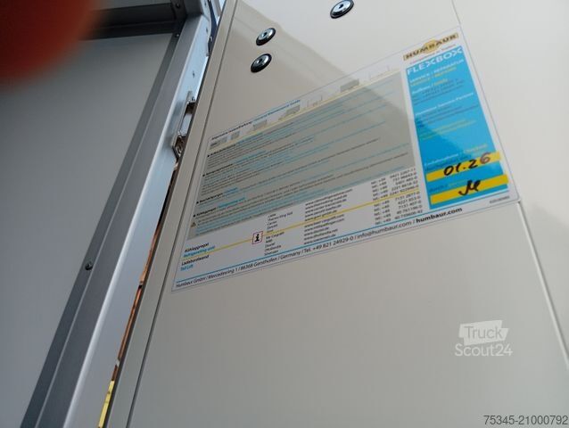 Koffer aanhanger HUMBAUR HK132614-18PF30RA