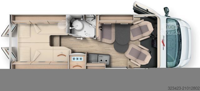 Camping-car MALIBU Van comfort 640 LE ,Markise