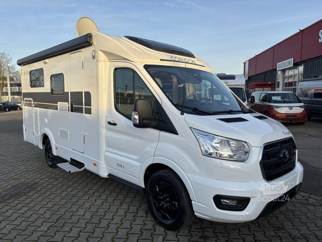Half-integraal camper CORIGON T Slim 70 S *Automatik*TV-Pack*Fahrradträger*