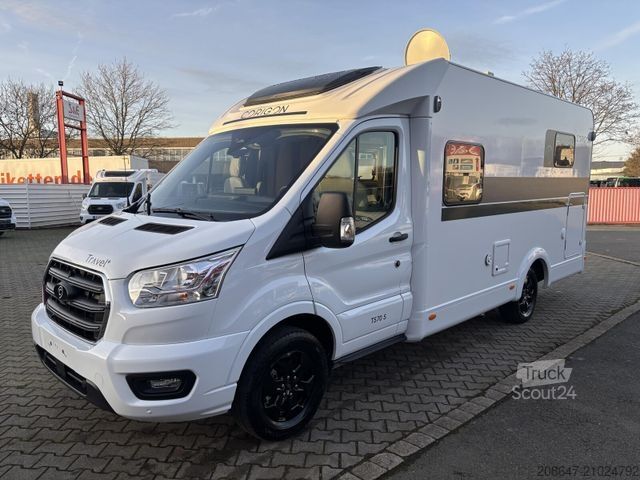 Half-integraal camper CORIGON T Slim 70 S *Automatik*TV-Pack*Fahrradträger*