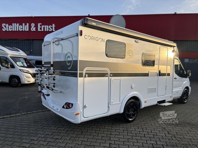 Half-integraal camper CORIGON T Slim 70 S *Automatik*TV-Pack*Fahrradträger*