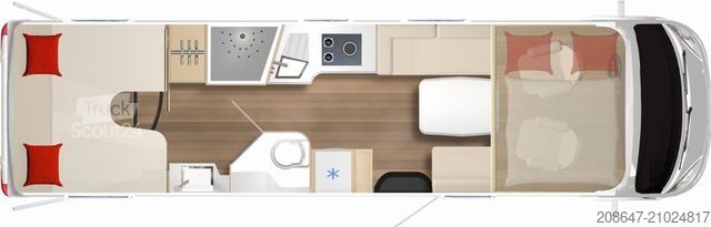 Integraal camper BÜRSTNER Elegance I 910 G *Voll-Luftfederung*Winterpaket*