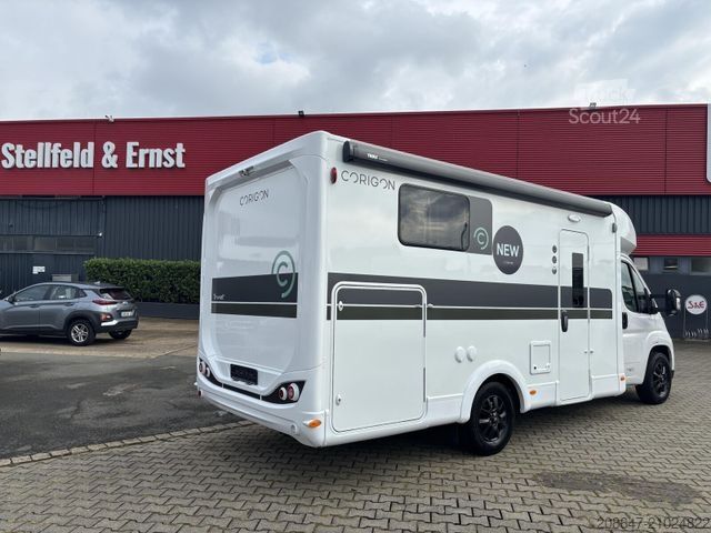 Half-integraal camper CORIGON T Advanced 700 S *Solar*Hubbett*Travel+Paket*